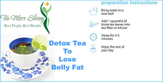 Detox Tea helps in losing weight naturally