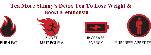 Natural organic Detox Tea boosts metabolism